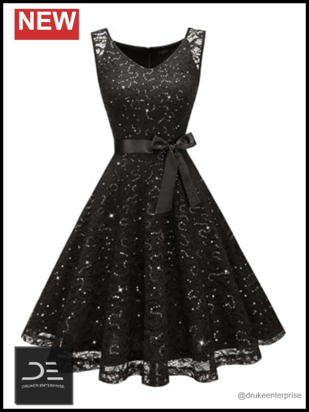 Sequin Lace Short Cocktail Prom Homecoming Dress Sleeveless A-Line